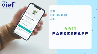 Zo gebruik je de 4411 parkeer app