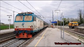 COMPILATION TRENI DI INIZIO APRILE A CASTEL SAN PIETRO TERME