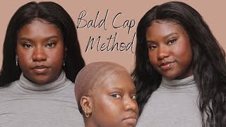 FIRST TIME USING BALD CAP METHOD | Naudla Hair