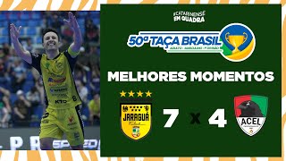 TAÇA BRASIL 2023 -  MELHORES MOMENTOS - Jaraguá Futsal 7 x 4 ACEL Chopinzinho Futsal