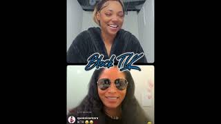 MS. EGYPT TELLS JOSELINE THAT HER AND MZ. NATURAL BROKEN UP. SAYS THEY NEVER HAD S*X