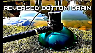 Ivo's Pond / Part4 - Diy low budget reversed bottom drain using salad bowl