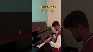 #nadaaniyan Piano cover | @akshathacharya31 Aisha ahmad #nadaaniya #akshath #pianocover #music