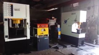 200 TON FIX FRAME & 100 TON C FRAME HYDRAULIC PRESS MACHINE 2016