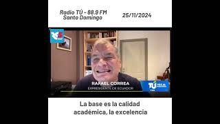 #MashiEnMedios | Santo Domingo debió potenciar una Universidad existente y no empezar con una nueva