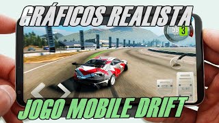 JOGO MOBILE  ATUAL ANDROID GRÁFICOS REALISTA MELHOR JOGO ANDROID DE CARROS DRIFT DOWNLOAD DISPONIVEL