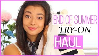 END OF SUMMER TRY ON HAUL // FREE PEOPLE + FOREVER 21 // ALLSTYLEDUP24