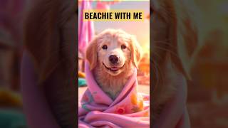 BEACHIE WITH ME  #dog  #puppy #shorts #viral #trending #shorts  #youtubeshorts #cute #doggo #dogs