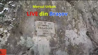 🔴LIVE din Brașov 🇷🇴 Treptele lui Gabony, Tâmpa  🌬️🚶🌨️❄️🥶 4 Februarie 2023