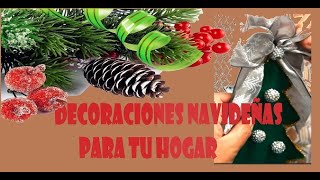 ARBOL NAVIDEÑO|¿Como hacer un arbolito navideño/MANUALIDADES NAVIDEÑAS RECICLAJE/¡Adornos navideños