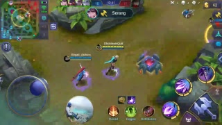 Gameplay Gusion Combo 5 Dagger.