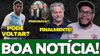 🚨YONY DISPENSADO, PODE VOLTAR AO FLUMINENSE, ENTENDA, BOA NOTÍCIA PRA NÓS E MAIS