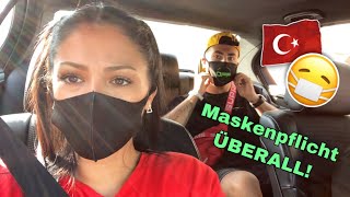 Türkei 2020 VLOG | Erster Tag in ANKARA 🚘 MASKENPFLICHT sogar im AUTO!! 😱