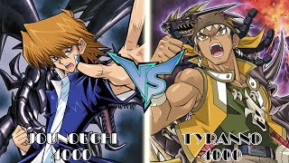 JOUNOUCHI KATSUYA VS TYRANNO KENZA | Accurate Anime Deck | EDOPRO | DUEL REQUEST