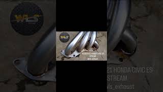 Header Honda Civic es Stream TYPE 421 WLS exhaust #automobile #header #hondacivic #civics