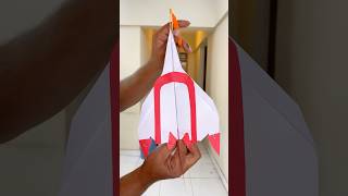 Flying A Turbine Jet Origami Paper Airplane Indoor Flights