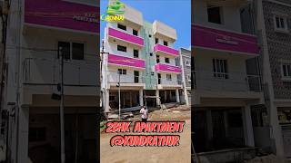 5500 per sqft ☎️8220111174 2️⃣BHK   for sale in #kundrathur #chennai #apartment #shorts #shortvideo