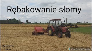 Rębakowanie słomy