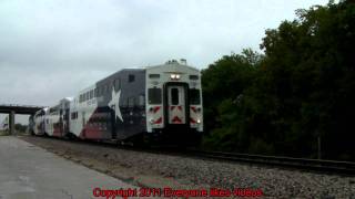 Trinity railway express (TRE 569) at Irving, Tx. 10/09/2011 ©