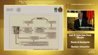 Obesidad y Osteoartritis - Acad. Dr. Carlos Javier Pineda Villaseñor - 02/09/2014.