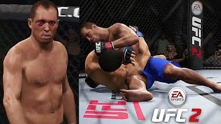 Royce Gracie -Vs- Kazushi Sakuraba (Legendary Fight) ☆EA SPORTS UFC 2☆