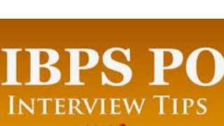 ibps po interview last minute tips