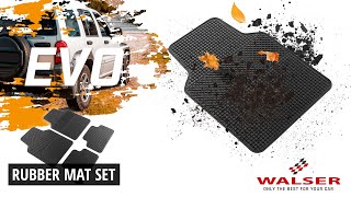 WALSER Car rubber mats Evo