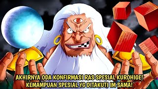 ONE PIECE TERBARU! HYPE! AKHIRNYA ODA UNGKAP RAS SPESIAL DARI KUROHIGE! SOSOK YG DITAKUTI IM SAMA!