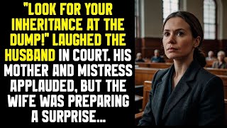 Look for your inheritance at the dump!  laughed the husband in court