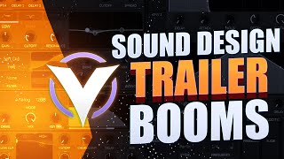 How To Sound Design Trailer Booms (using Vital)