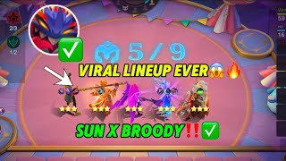 MAGIC CHESS “VIRAL LINEUP EVER” OF 2024 NEW UPDATE😱🔥 | 5 GOLD COST LEGENDARY HEROES ‼️💯✅