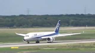 ✈BOEING 787-8 [Dreamliner] All Nippon Airways landing at Düsseldorf International Airport! [DUS]