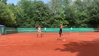 Tennis Drill - Tamina (19.8.2009) one of the best girls in Germany 🏆