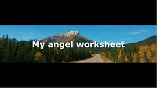 -Shorts- My angel worksheet