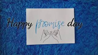 Happy Promise day #Valentine_week