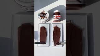 شوفو وش فرق بين نوتيلا و كاكاو 🍫                      ممكن اشتراك دعمكم يهمني 😩❤️