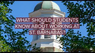 St. Barnabas Careers - High School and Vo-Tech Students