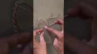 Macrame tutorial #friendship #friendshipband #macramebracelets #shortvideo #shorts