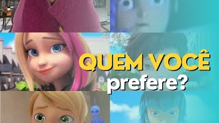 Quem você prefere? Versão:Miraculous | Marilaculer