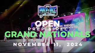 November 12, 2024 - Prep and Rec Grand Nationals Bid Reveal