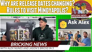 Bricking News | Ask Alex Nov 14, 2023 | Early Modular Release Date? Rules to Visit Mindyapolis?