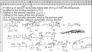 Limiting Reactant Problem