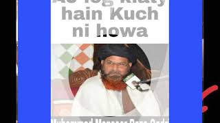 Aj log kiaty hain????????  Muhammad Mansoor Raza Qadri