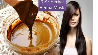 DIY : Henna Hair mask with Amla juice [ Deep conditioning hair mask for soft velvety hair]