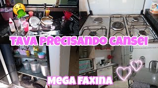 FAXINA NA COZINHA / TAVA UM NOJO FAXINA PESADA