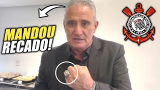 TITE MANDA RECADO À TORCIDA DO TIMÃO!