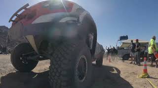 Trophy Truck Dallas Luttrell SCORE Baja 1000 2022 Desert Race Off Road Racing Pit Stop Goat Trail