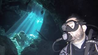 Buceo en Cenote / Cenote Diving: Playa del Carmen