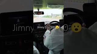 Jimny 0 to 100 😮 waahhh suzuki #ytshorts #offroad #car #jimny #shorts #short #suzuki