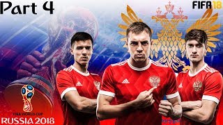 FIFA 18: Russia 2018 World Cup | RUSSIA PLAYTHROUGH PART 4 (Round of 16 - Russia vs Portugal)